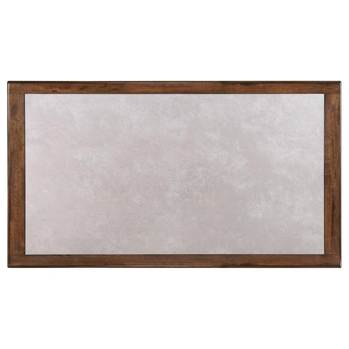 193591 72-inch Rectangular Dining Table Brown