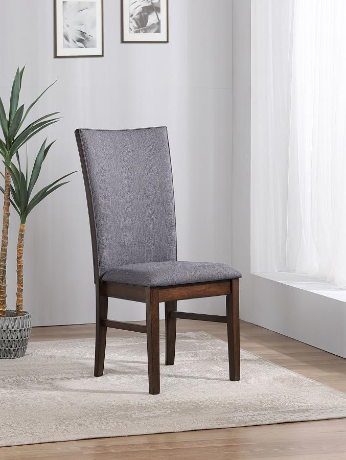 193591-S5 5-piece Rectangular Dining Table Set Brown