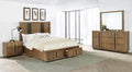 224900Q-S4  4-piece Queen Bedroom Set Ash Brown