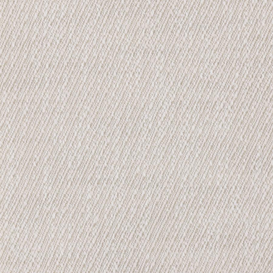 508961-S2 2-piece Fabric Upholstered Round Arm Sofa Set Beige