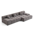Midtown Graphite Sectional (Right Chaise)