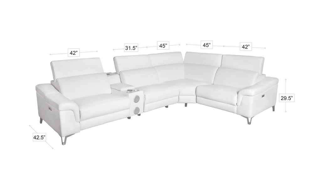 Spartacus Power Recliner Sectional
