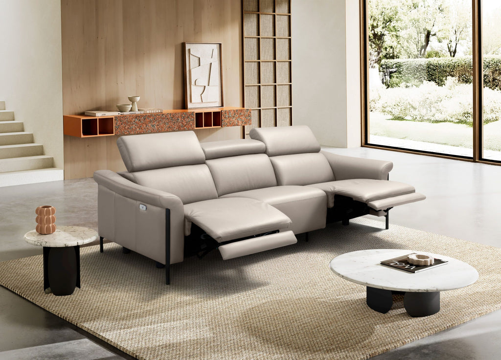 Martine Recliner Sofa Top Grain Leather