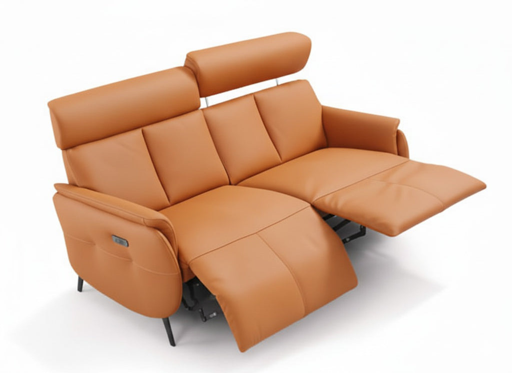 Beverly Recliner Sofa Top Grain Leather