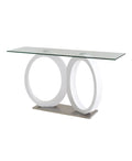 Andes Console Table White