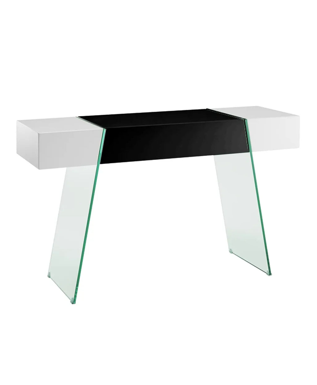 Bronx Console Table White/Black