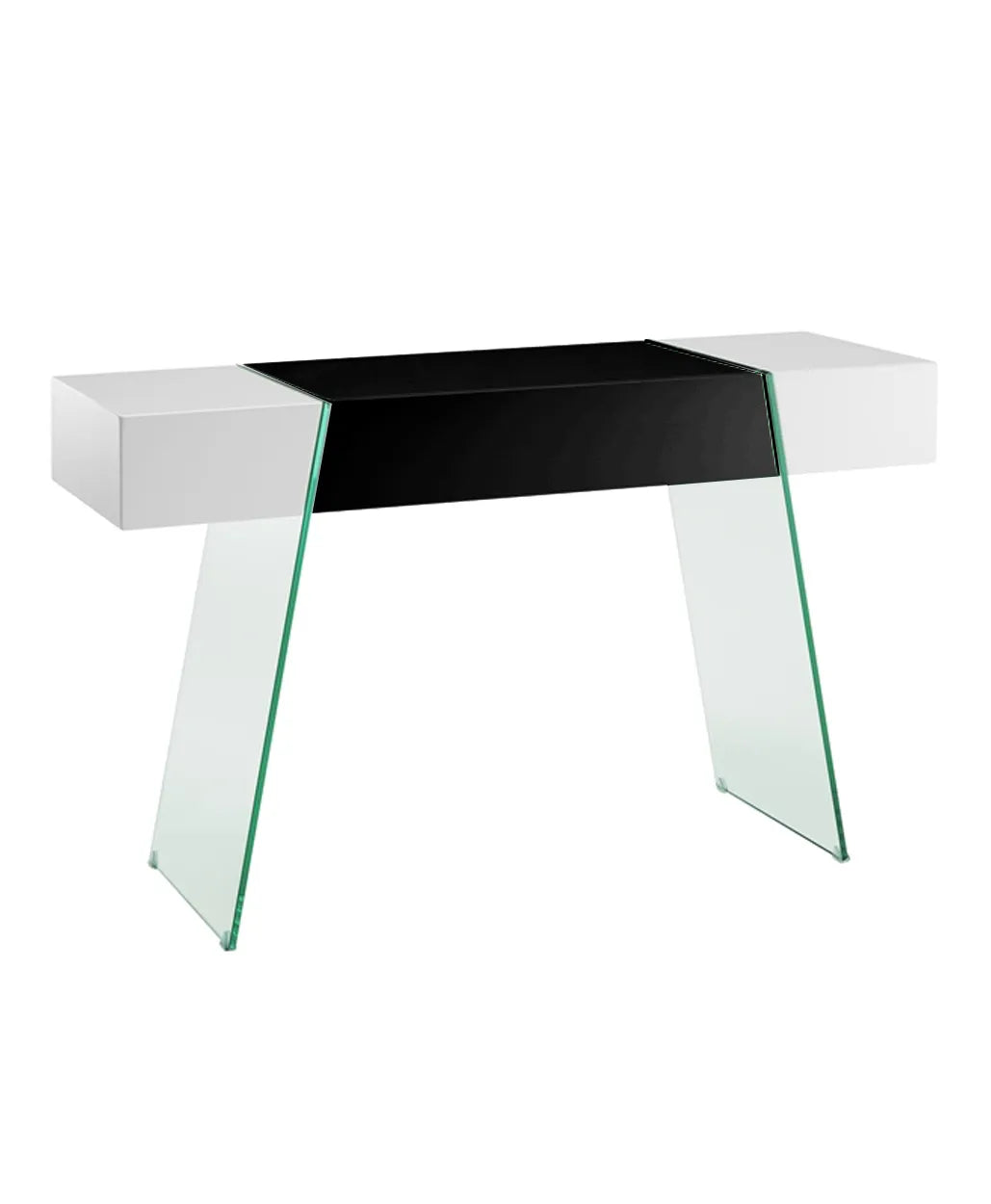 Bronx Console Table White/Black