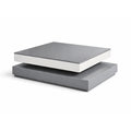 Anna Coffee Table white/gray glossy