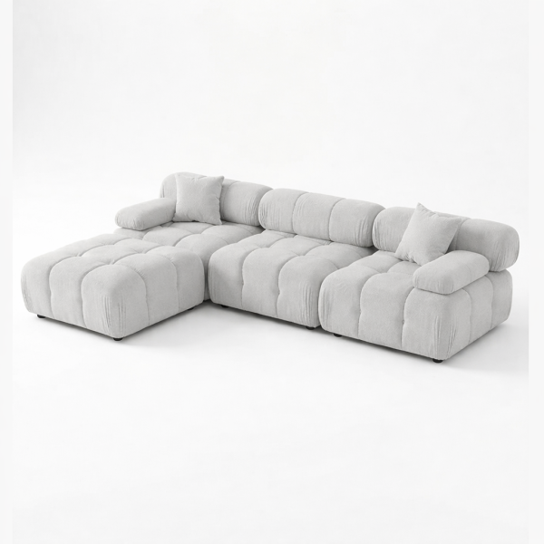 Munich Modular Sectional (Light Grey)